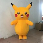 Hot Pikachu Mascot Adult Costume For Birthday Halloween Events Parties Dress