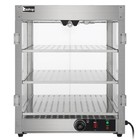 3 Tiers 800w Countertop Food Warmer Commercial Pastry Catering Display Case New