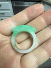 Antique  Chinese Green Jade  Ring China Asian