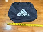 Adidas Black White Medium Duffel Bag Gym Sports Travel Shoulder Strap 21   