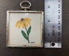 Lot Of Three Tiny Framed Completed Cross Stitch Embroidery Art