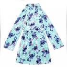New Disney Girls Size 10 Lilo   Stitch  Soft Robe With Pockets Teal Blue Moods