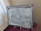 Antique Victorian Renaissance Revival Silver Plate Figural Tray  - Impressive