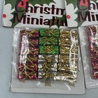 Vtg 108 Miniature 3 4  X 1 2  Wrapped Christmas Gifts Presents Dollhouse