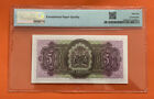 Bermuda 1957 Queen Elizabeth Ii 5 Shillings Banknote Pmg-66-gem-unc-epq 