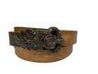 Belt Brown Leather Viking Celtic Knot Renaissance Medieval  No Tip