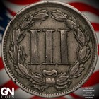 1865 3 Cent Nickel Piece A3340