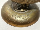 Vintage 1947 Brass  best Color Bird  Trophy L p c  Show