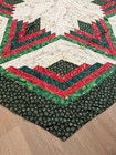 Vintage Handmade Patchwork Christmas Tree Skirt 69   x 77   