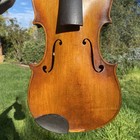 Vintage German Copy Of Stradivarius Violin  With Bow And Lifton Case 4 4