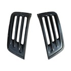 Pair For 08-16 Nissan R35 Gtr Cs Style Rear Bumper Vent Air Ducts Carbon Fiber