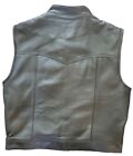 Soa Vest In Mid-weight Cowhide Brand New From Lil Joes Leather Size 3xlarge