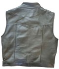 Soa Vest In Mid-weight Cowhide Brand New From Lil Joes Leather Size Large