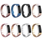 Strapsco Stainless Steel Rectangular Link Watch Band Strap For Fitbit Alta