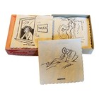 1956 Playboy Magazine Vintage Bar Lounge Cocktail Napkins  females  By Cole Nude