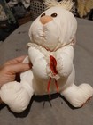 Fisher Price Puffalump Bunny Plush Valentine Rabbit Hearts Vintage 1986
