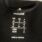 Men   s Adidas Long Sleeve Shirt Team Issue Medium Black   Gray Accents