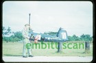 Original Slide  Navy Piasecki Hup-2 Retriever With Santa Claus  1950s Guam