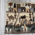 Shiraz Trading Company Vintage Wissa Wassef Like Egyptian  Tapestry 60x36  Rug