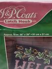 Vintage Coats   Clark Latch Hook Rug Kit 1998  welcome  Lois Winston  25047