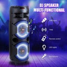 5000w Portable Bluetooth Speaker Sub Woofer Heavy Bass Sound Party System W  Mic