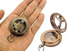 Antique Vintage Brass Solid Kelvin   Hughes 1917 Brunton Compass Handmade Gift