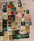 Huge Vintage Matchbook Lot Of 119 All Different