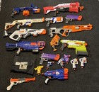 Nerf Gun Lot 19 Guns And Apollo Tactical Best Kit 