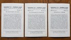 3 German Cigarette Cards Deutschland Erwacht 1933 No  33  102  203 Pre Ww2 Clean
