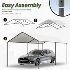 10x20 Ft Heavy Duty Carport Potable Car Canopy Garage Party Tent Boat Shelter