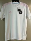 Inter Miami Fc Soccer Jersey  Adidas  Beckham23  White pink  Adult Sizes S To Xl