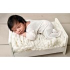 Newborn Boy Outfit Photography Baby Infant Photo Prop Sleeping Hat   Suit 2 Pcs
