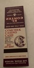 Vintage Matchbook Cover Matchcover El Cortez Hotel Casino Las Vegas Nv