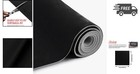 60  X 60   Black Suede Headliner - Ideal For Car   Home Upholstery Diy