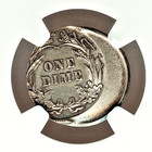 1903 Major Off Center Barber Dime Error Ngc Unc 