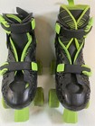 Energy Flex Roller Derby Skates Quick Fit Size 3-4  Neon Green