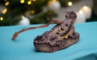 Texas Horned Lizard Christmas Ornament     Resin Horny Toad Tree Decoration 3 5  L
