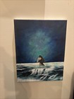 Jesus Walking On Water Acrylic Painting Christian
