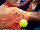 Roger Federer Autographed 8x10 Photo Psa Coa - Tennis Gold Medalist