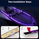 Boat Marine Submersible Led Strip Lights  4 Pcs 12v Uv Lights 20   20  