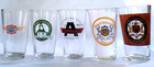Closed Micro Beer  Brewery Pint Glasses  Your Choice  Pick The 4 You Want Of 16