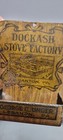 Dockash Stove Factory Match Safe Tin Advertising Scranton Lebanon Pa Geo  Junger