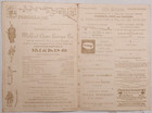 1885 Gilbert Sullivan Mccaulls Opera House Philadelphia Mikado Program