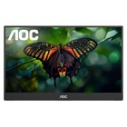 Aoc 16t15 15 6  Viewable Portable Monitor 220 Cd m2 800 1 Built-in Speakers