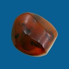 Antique Art Deco Bakelite Tortoiseshell Root Beer Translucent Marble Brooch Pin