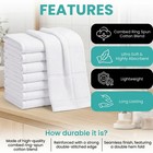 Soft 48 Pack Bath Mats - 100  Ring-spun Cotton