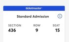 Bts World Tour    arirang    Concert Ticket Las Vegas May 23   read Description  