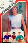 U Pick  Mccalls Vtg Blouse Tunic Top Sew Pattern   Misses   Plus Sz   Uc 