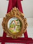 Original One Only Watercolor Painting Framed W stand 1 12 Dollhouse Miniature