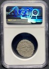 Armenia 1198-1219 Ad Levon I Silver Tram  Knights Templar Crusaders Coin  Ngc Vf
